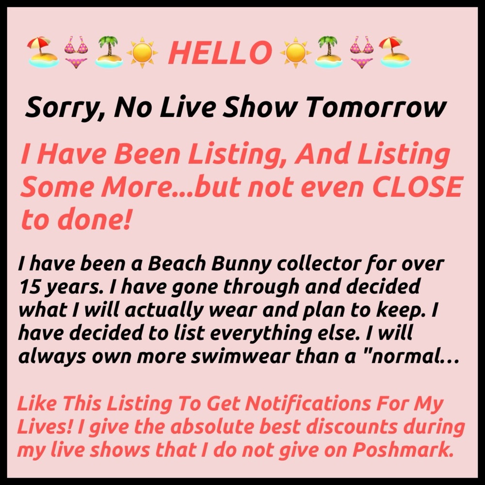 Like This Listing To Be Notified When I Go Live! - Picture 2 of 2